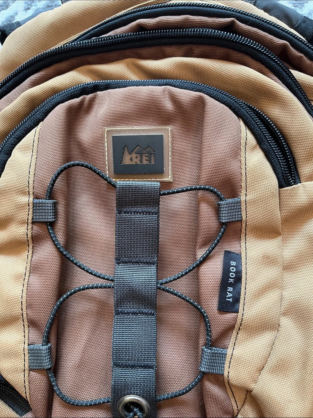 REI Men's Brown and Tan Outdoor Backpack
